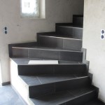 Fliesen fertig Treppe